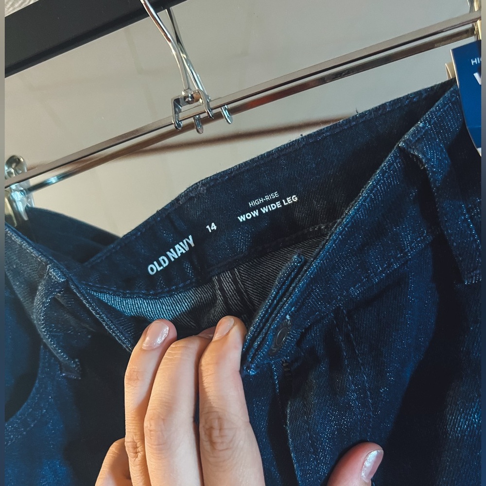 NWT Old Navy High Rise Wide Leg Jeans